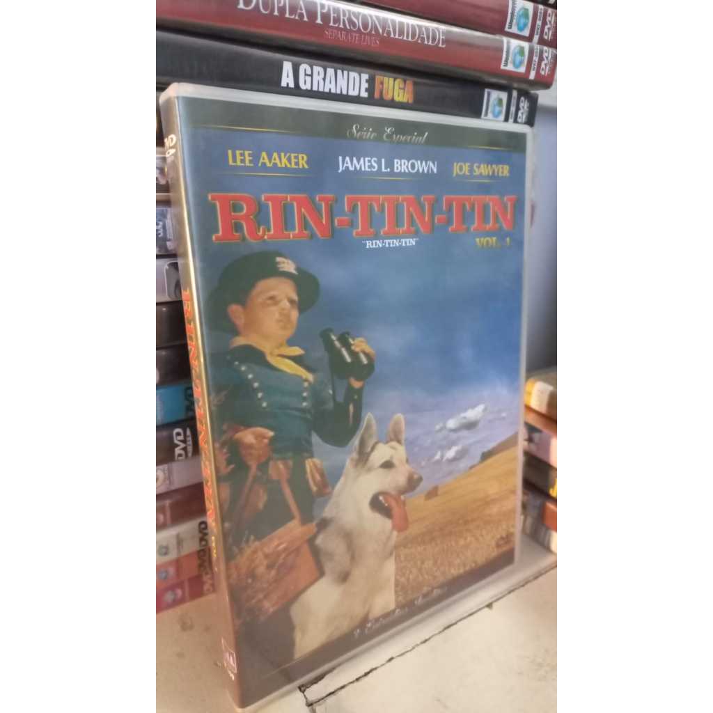 Dvd - Rin-tin-tin Vol. 1 - James L. Brown - 3 Episódios -Excelente