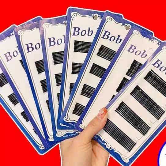 Kit 256/384 unidades -Conjunto Grampo de Cabelo Preto Invisível