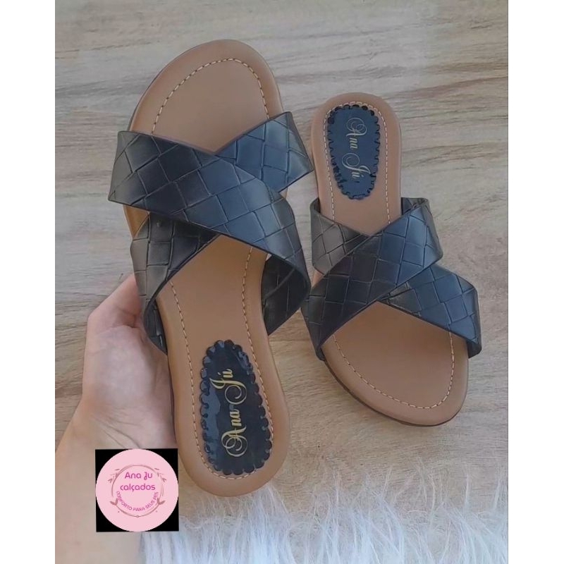 rasteira tamanco sandália chinelo rasteirinha verão confortável promoção calçado femenina