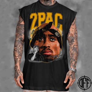 Camiseta regata machao oversized masculino Rapper Americano 2 Pac Legend Longline Off Concept em Oferta na Shopee