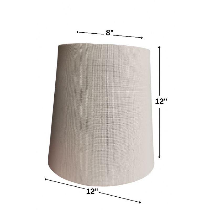 kit 3 unidades cupula 8x12x12 pinça para lustres luminarias arandelas abajures pendentes em tecido