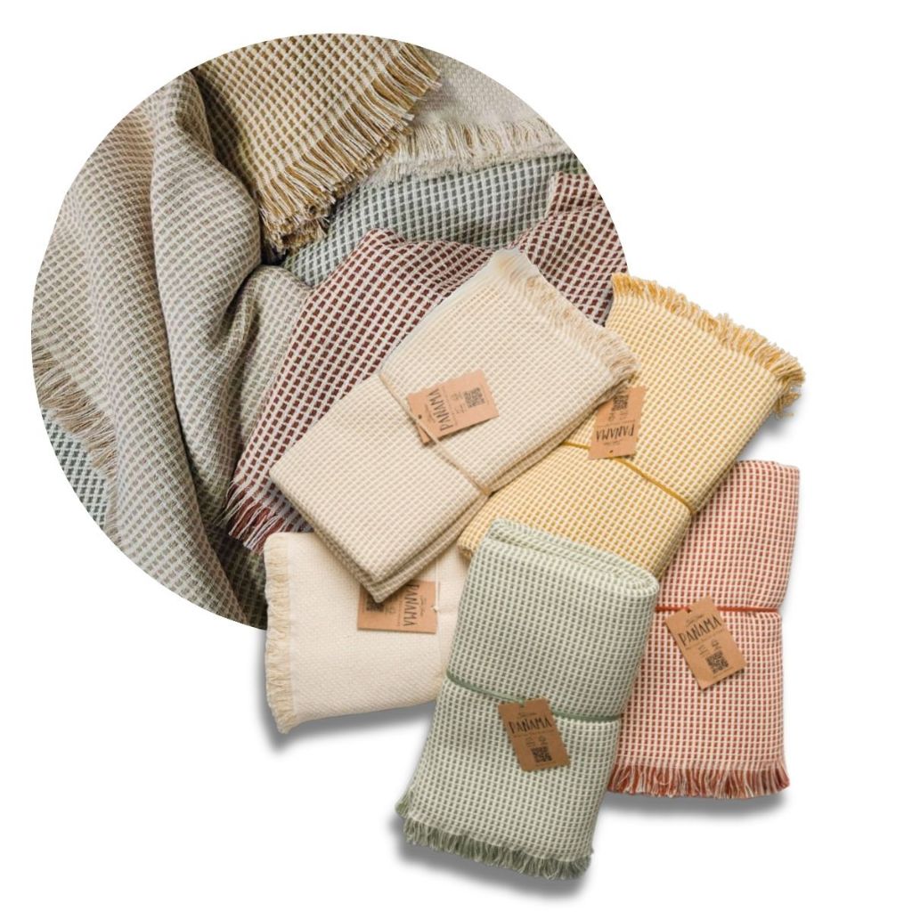 Manta para Sofá Decorativa Artesanal Grande Aconchegante 1,30×1,80 100% Algodão Elegante Decoração