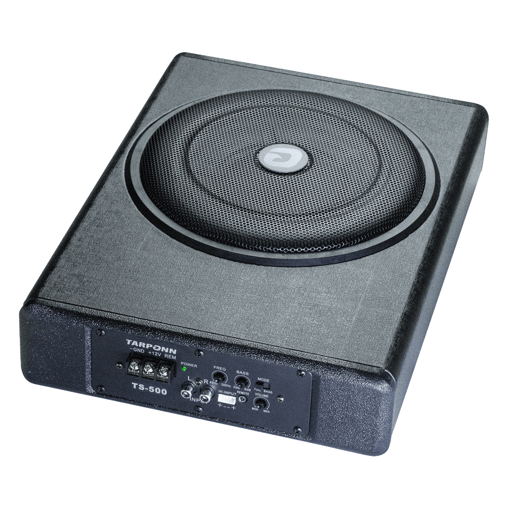 Caixa Amplificadora Ts-500 10 100w Corpo Em Madeira