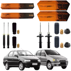 KIT 4 AMORTECEDOR PALIO E SIENA 96 A 2000 ORIGINAL COFAP + KITS