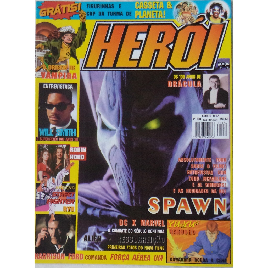 Revista Heroi Gold N° 126 Capa Spawn