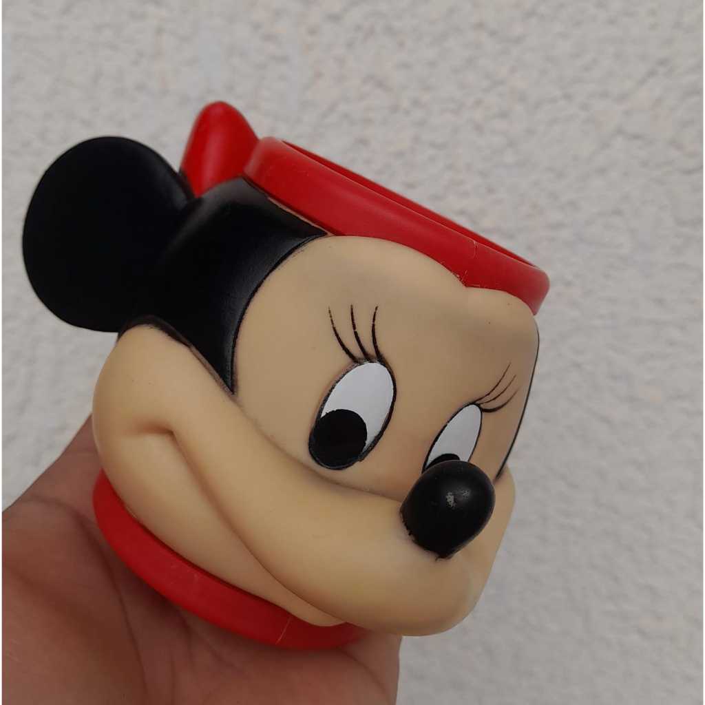 Caneca Antiga Minnie Importada Raridade Vintage