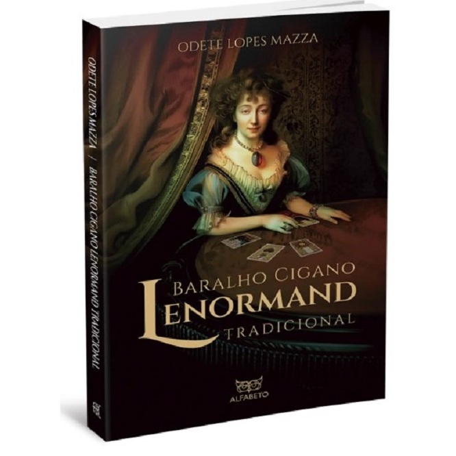 Baralho Cigano Lenormand Tradicional Box Livro E 38 Cartas