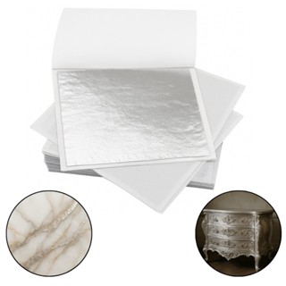 20 Folhas de Prata 9,0 cm x 8,5 cm Para Artesanato Decoração em gesso Madeira Resina em Oferta na Shopee