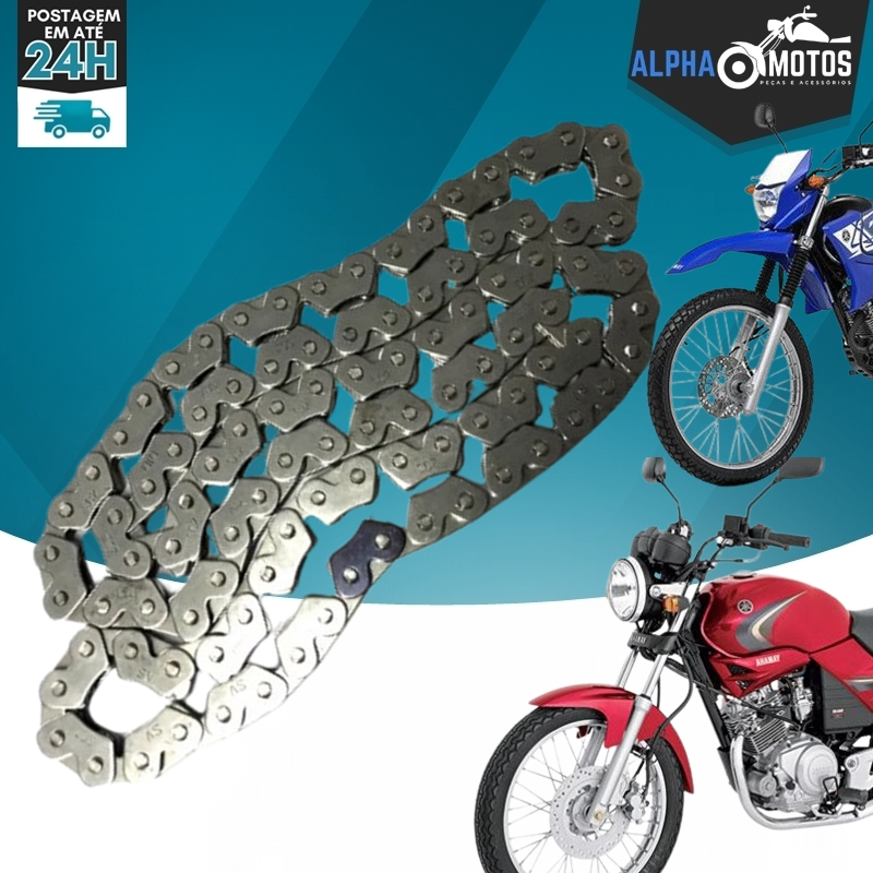 Corrente Comando Ybr 125 Factor 125 Xtz 125 Crypton 115 Elite 125 Neo 125 115 Lead 110