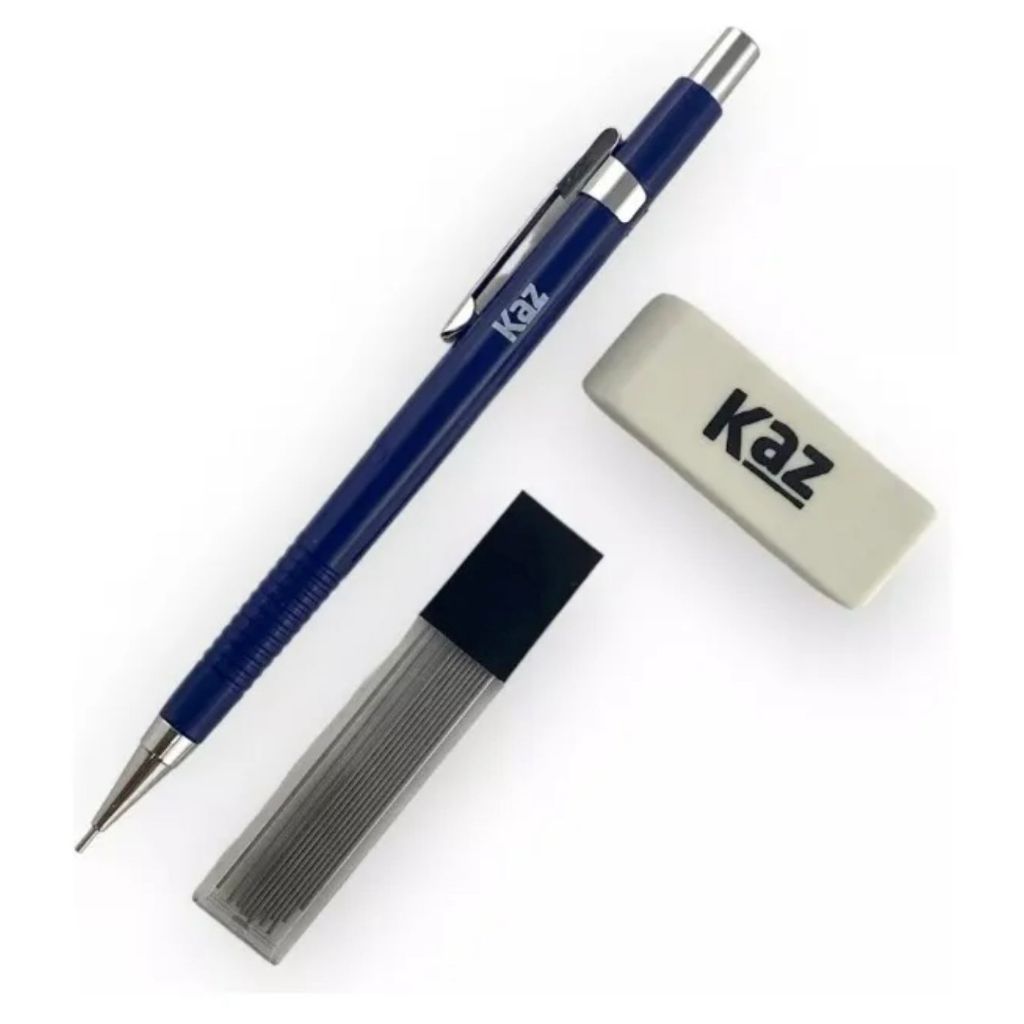 Lapiseira Técnica 0.7mm +12 Minas Grafite +1 Borracha Branca em Oferta na Shopee