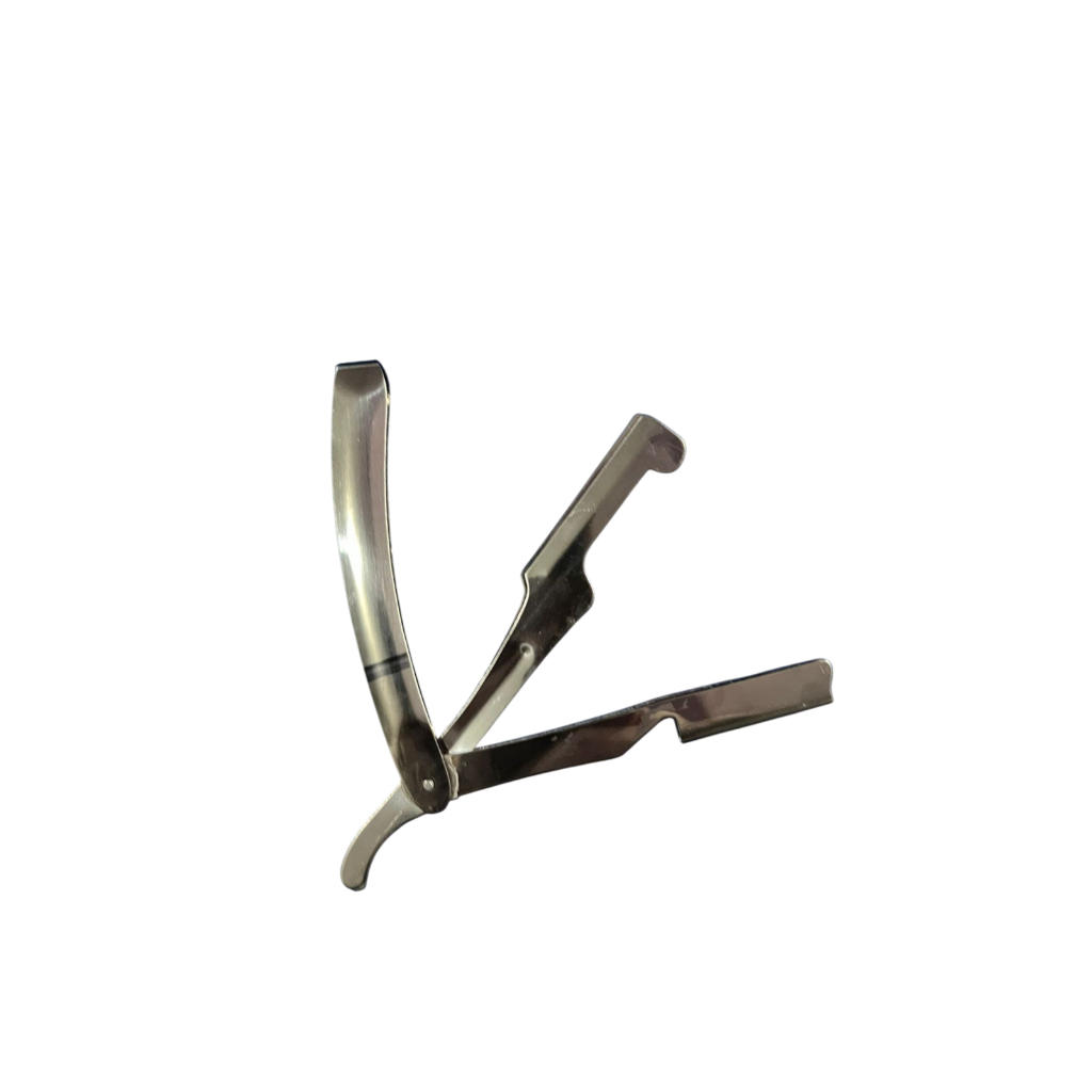 Navalhete de Aço Inoxidável Profissional Barbearia em Oferta na Shopee