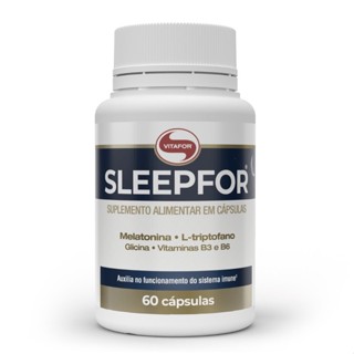 Sleepfor Suplemento Alimentar 60 Cápsulas Vitafor em Oferta na Shopee