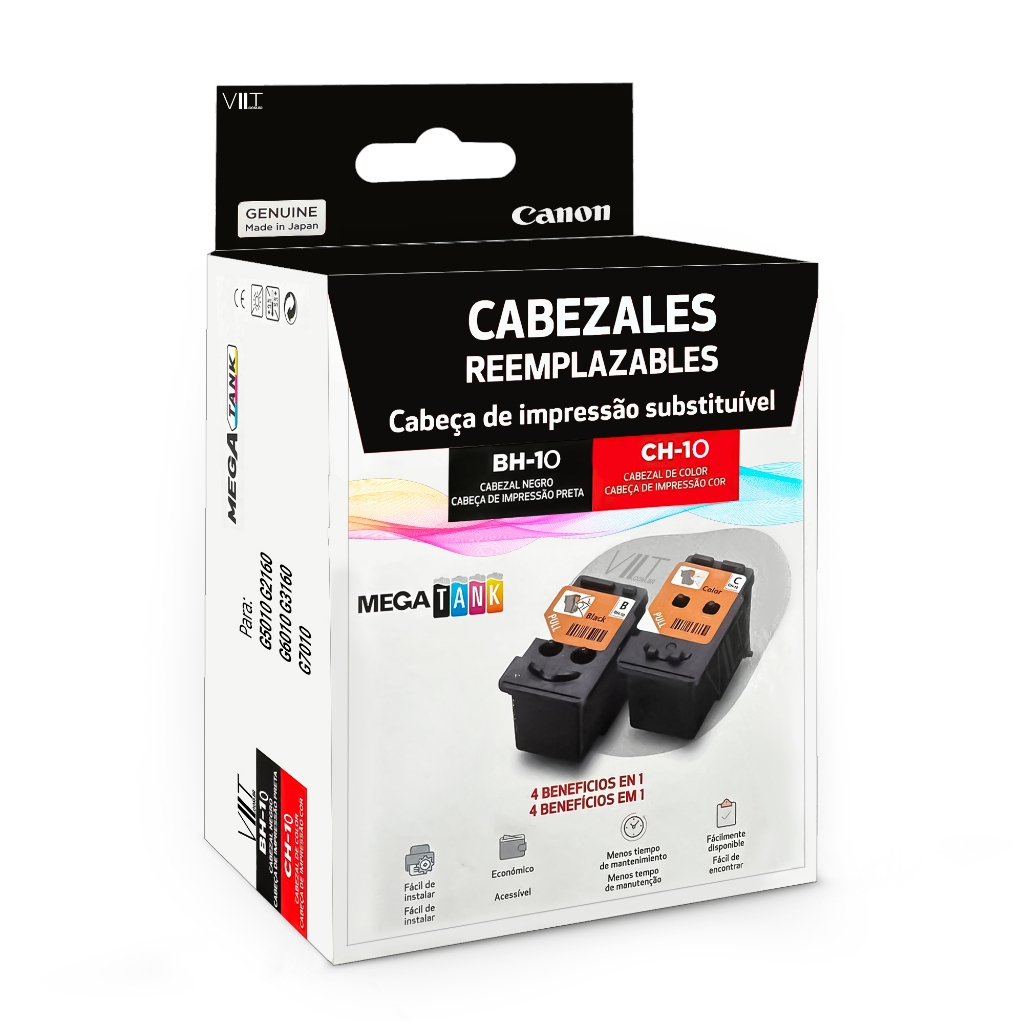 Cabeças De Impressão Canon BH-10 CH-10 G5010 G2160 G6010 G3160 G7010