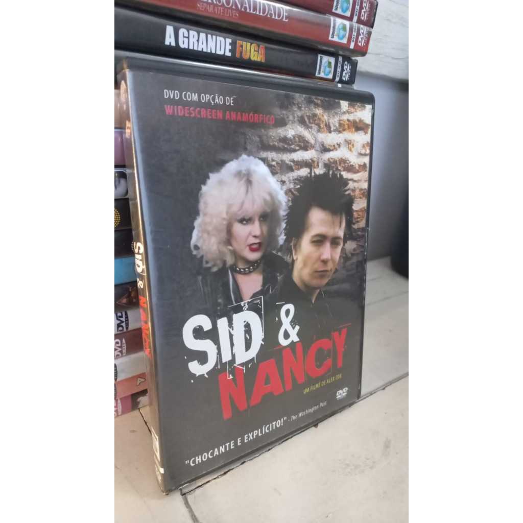 Dvd Dvd Sid & Nancy, Original -Alex Cox -Win Filmes - Widescreen Anamórfico o amor mata