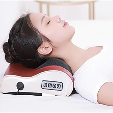 Almofada Encosto Massageadora Movimentos Shiatsu Infravermelho Linha Premium15840