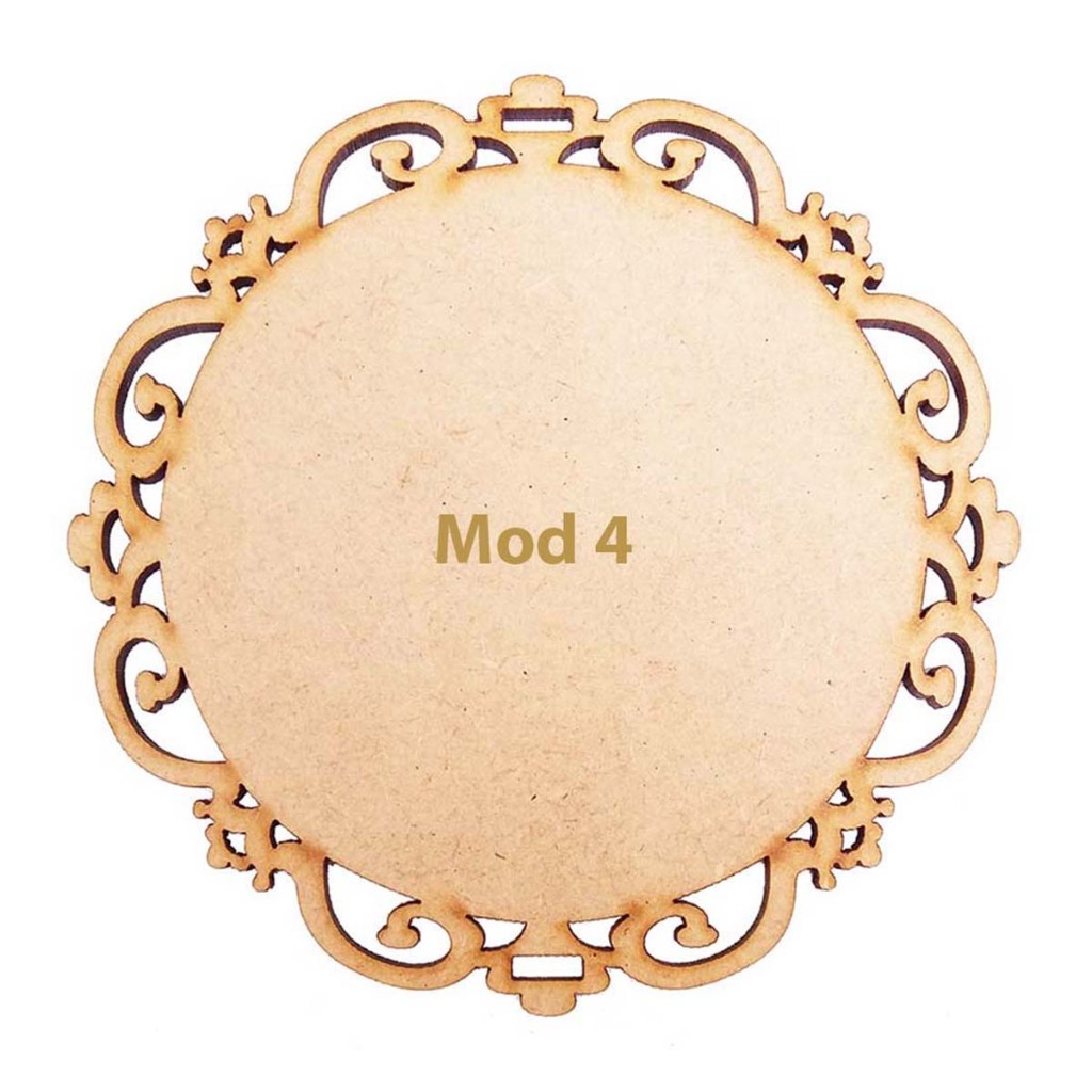 Kit 120 mini Placa mdf moldura escapulário 12 cm mod 4 plaquinha provençal base artesanato religioso