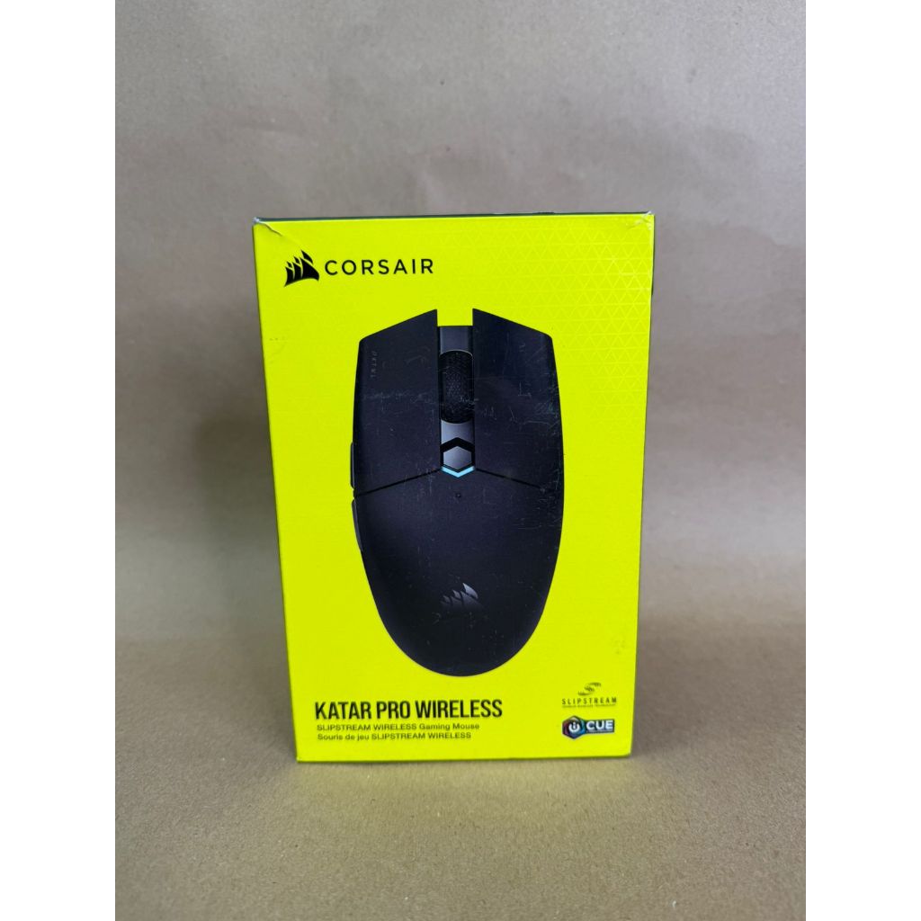 Mouse Gamer Corsair Katar PRO Wireless, RGB, 10000DPI, 6 Botoes, Preto, CH-931C011-NA [OPEN BOX]