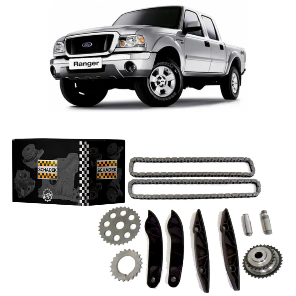 Kit Distribuição Corrente Comando Ford Ranger 3.0 Power Stroke 2005 A 2012 em Oferta na Shopee