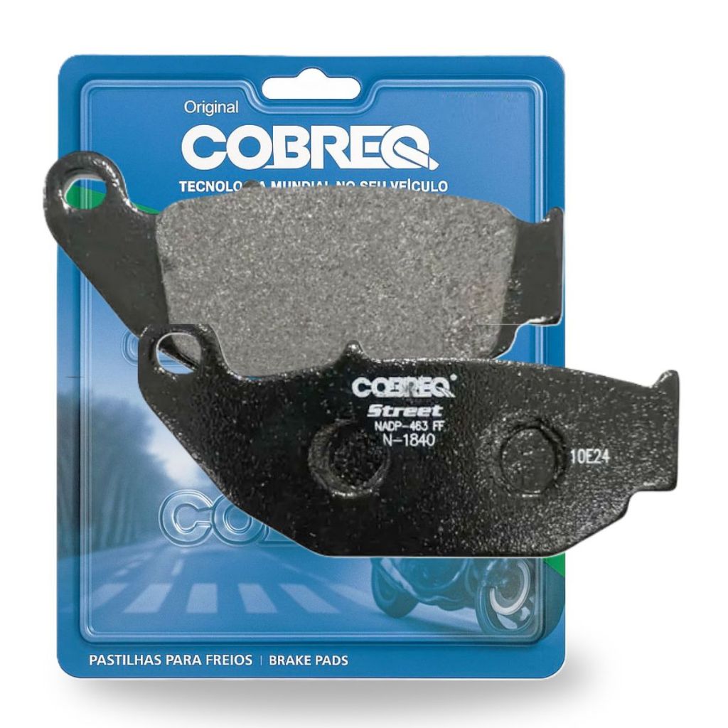 Pastilha de Freio Traseira Nxr 160 Bros / Xre 190 Cobreq