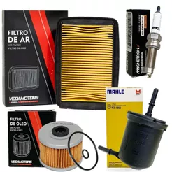 Kit de Filtros e Vela Iridium Cb 250f Twister 2016-2022 Filtro de Óleo, Ar e Combustível