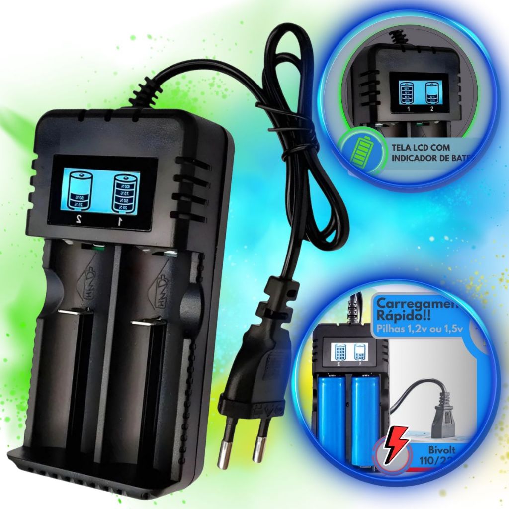 Carregador de Bateria 18650: Onde Comprar | BuscaProdutos