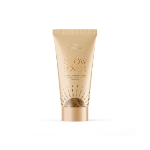Glow Lover Iluminador Corporal Ouro em Oferta na Shopee