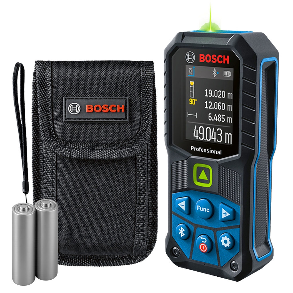 Trena Laser Verde 50m Bosch GLM 50-27 CG com Bluetooth Multifunção em Oferta na Shopee