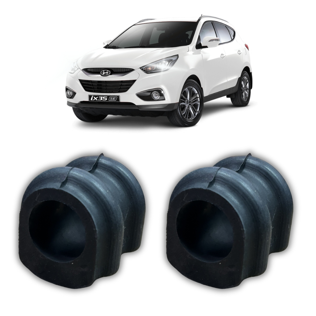 Par Bucha Barra Estabilizadora Dianteira Hyundai Ix35 2010/...