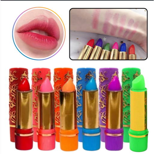 Batom Mágico da Vovo Muda de Cor Mia Make 24hrs Varias Cores