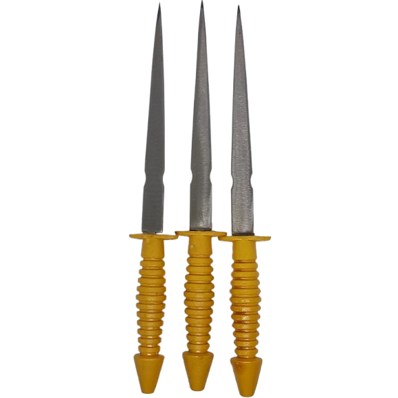 Kit Punhal com 3 Unidades Ponteiro 20cm - UMBANDA - ASSENTAMENTO - TRABALHOS ESPIRITUAIS em Oferta na Shopee