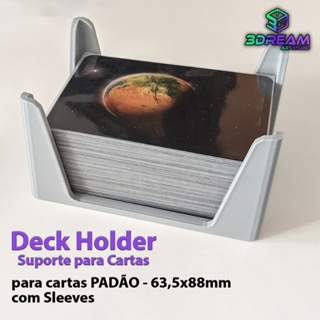 Kit 4 Deck Holder PADRÃO Suportes para Cartas 63,5x88mm com Sleeve em Oferta na Shopee