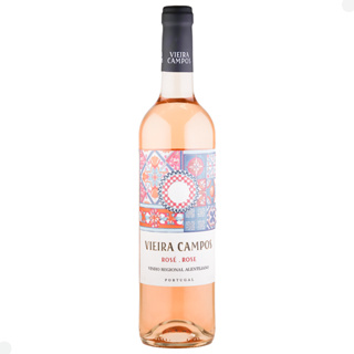 Vinho Português Vieira Campos Alentejano Rosé 750 ML em Oferta na Shopee