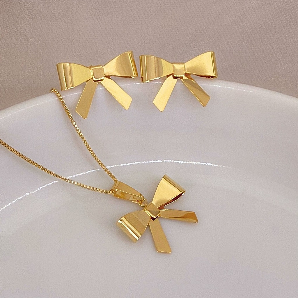 Brinco de Laço Dourado: Onde Comprar | BuscaProdutos