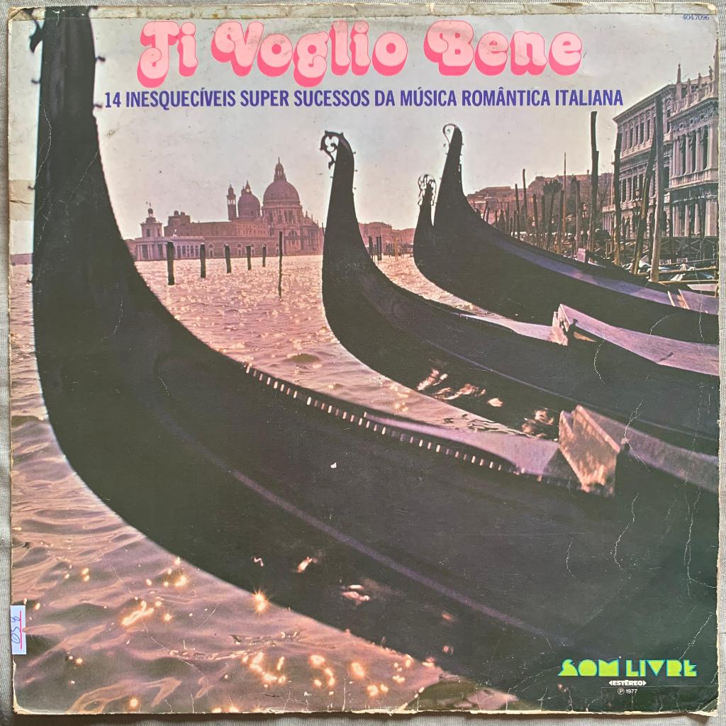 Disco de Vinil LP - Ti Voglio Bene - 14 Inesquecíveis Sucessos Da Música Romântica Italiana - 1977