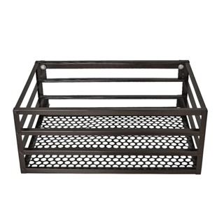 Lixeira Parede Portão Aço Antiferrugem Garantia, Envio Imediato - Cantoneira, Tela, Quadriculada em Oferta na Shopee