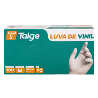 Luva Vinil Com Pó P M G 100 Unidades em Oferta na Shopee