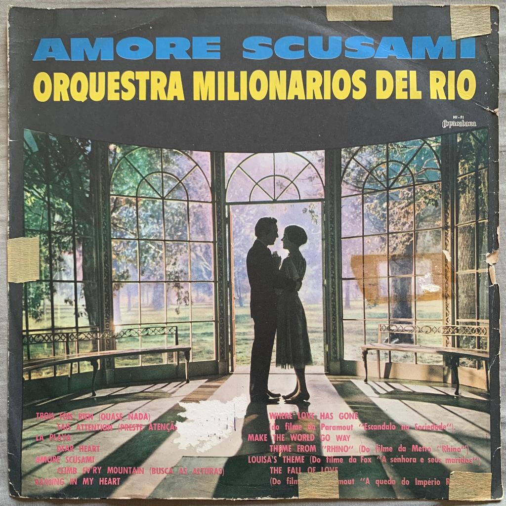Disco de Vinil LP - Amore Scusami - Orquestra Milionarios Del Rio