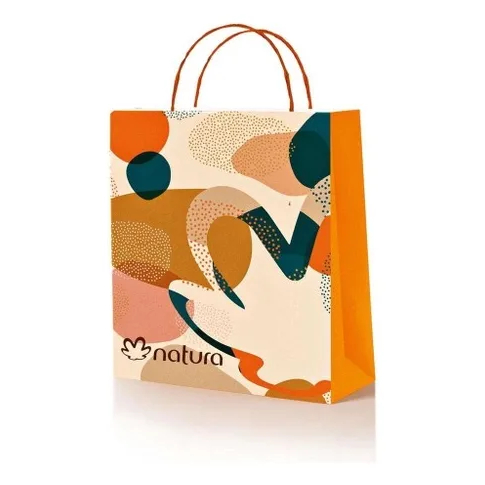 sacola mini natura  15x17 cm em Oferta na Shopee