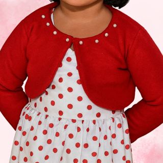 Bolero Infantil Feminino Plush Inverno para Festa Casamento Batizado Bebê e Criança em Oferta na Shopee