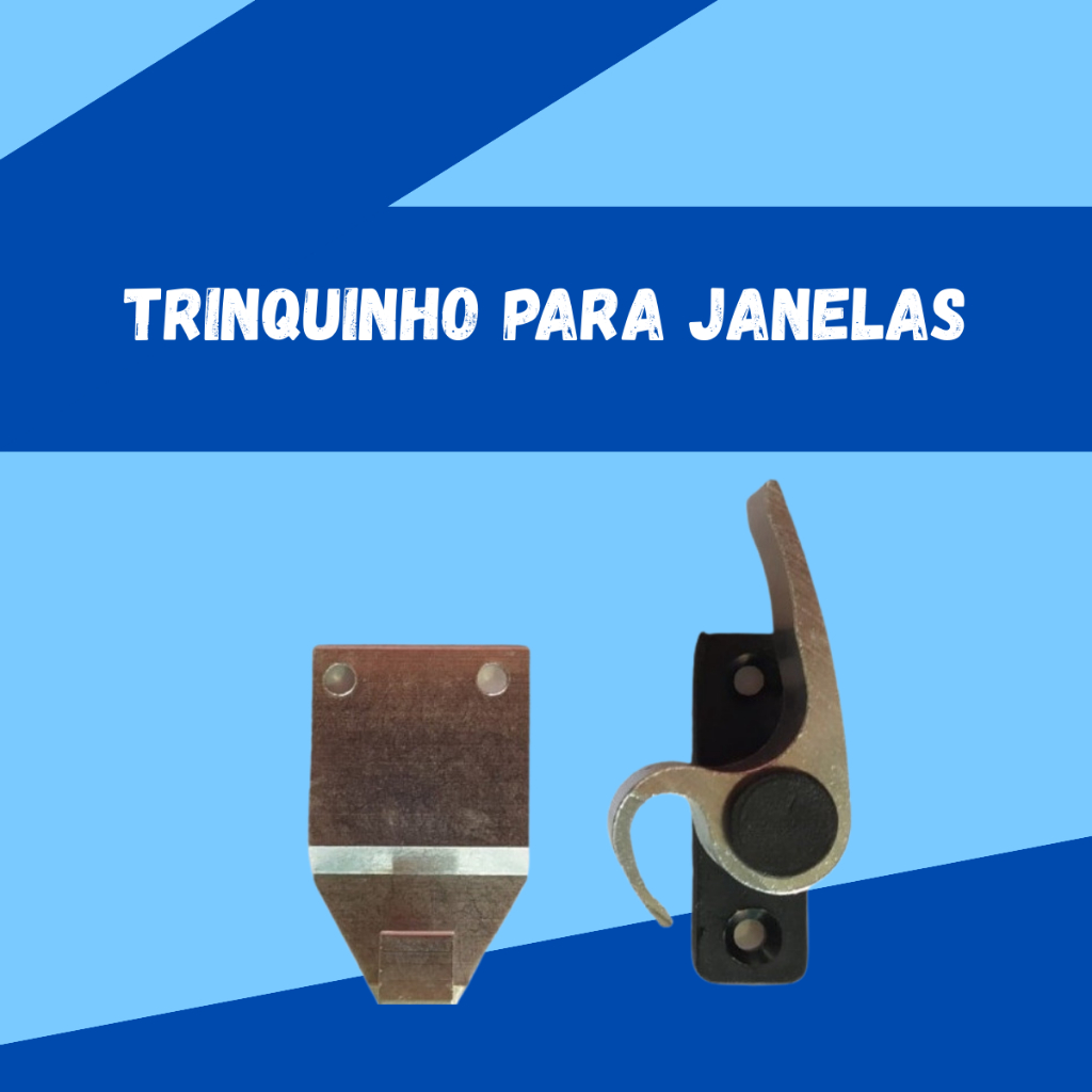 Trinco Fecho Caracol Meia Lua Japones Janela Alumínio trinquinho reparo manutenção anti furto ladrão