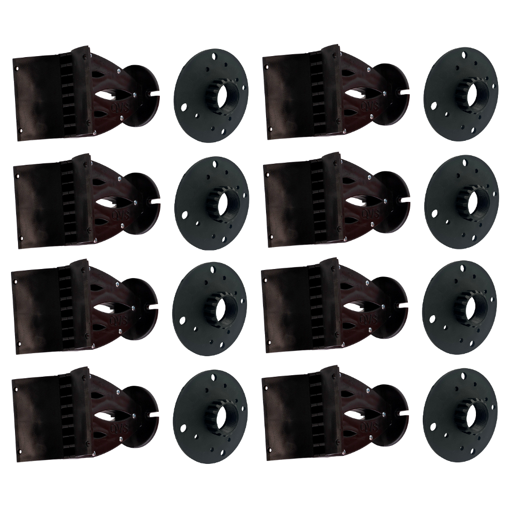Kit 8 Guia De Onda 1 polegada 1325 Para Drive Ti Titanium Som Automotivo Som Profissional