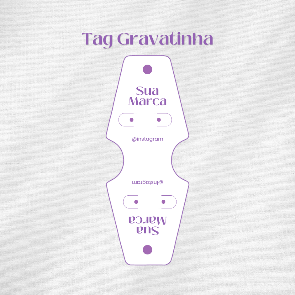 Tag Gravatinha Personalizada Colar Pulseira Joias Cartela acessorios Bijuteria
