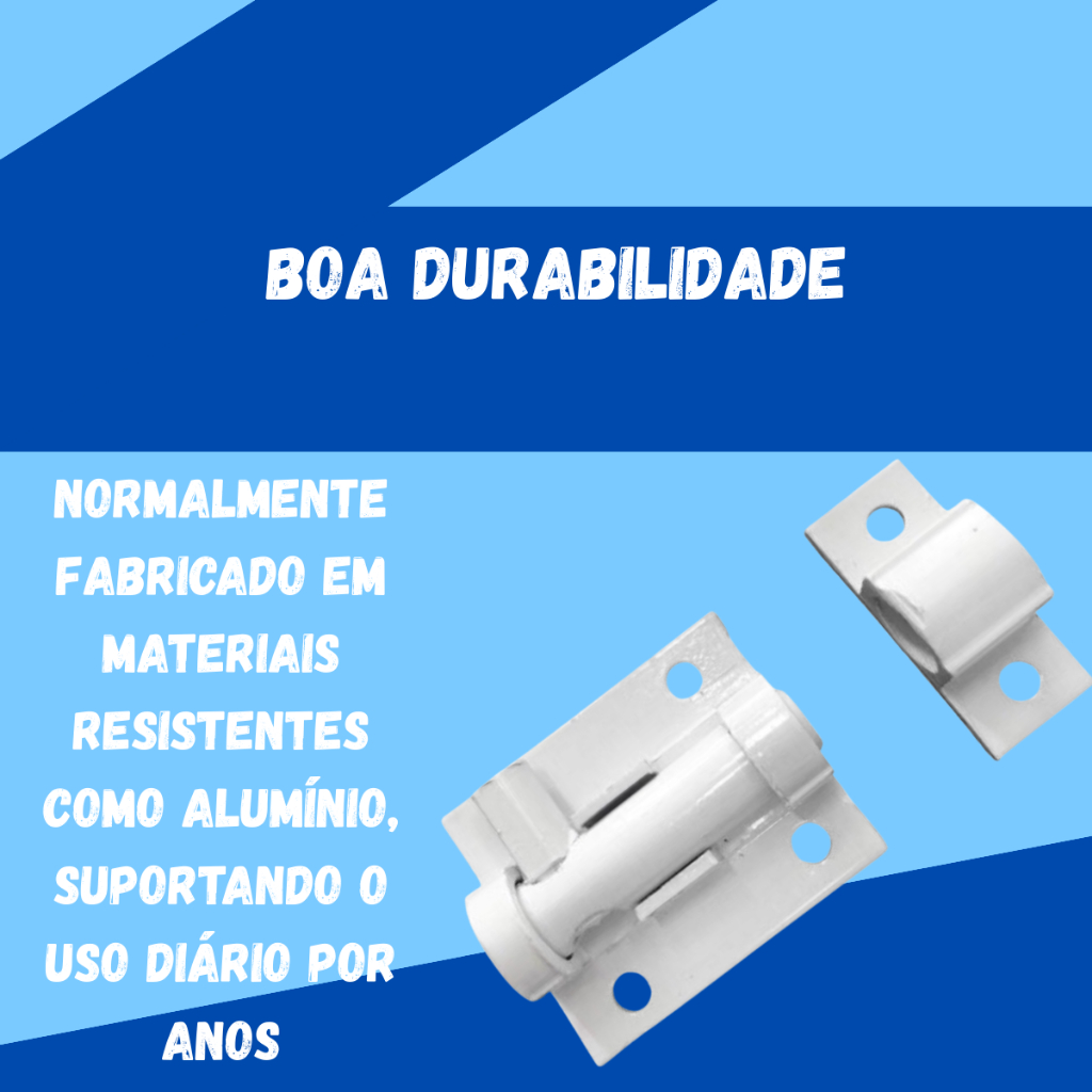 Trinco Ferrolho Aluminio  Porta Pequeno trinquinho porta portinhola portão profissional manutenção