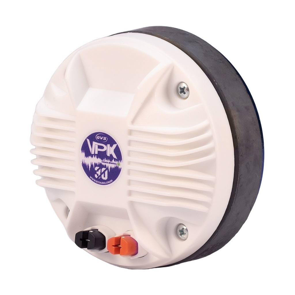 Driver QVS 30VPK 120W RMS 8 OHMS TITANIO Titanium Som Automotivo Som profissional Driver TI Corneta Ti