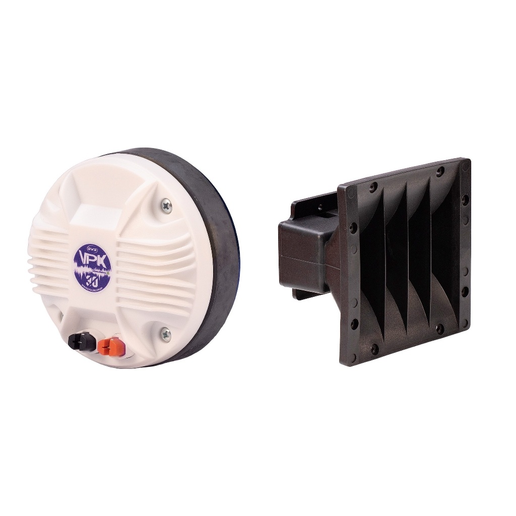 Driver QVS 30vpk Ti 120 Rms + Guia De Onda 1625 Som Profissional Acessórios Qualidade Alta Original