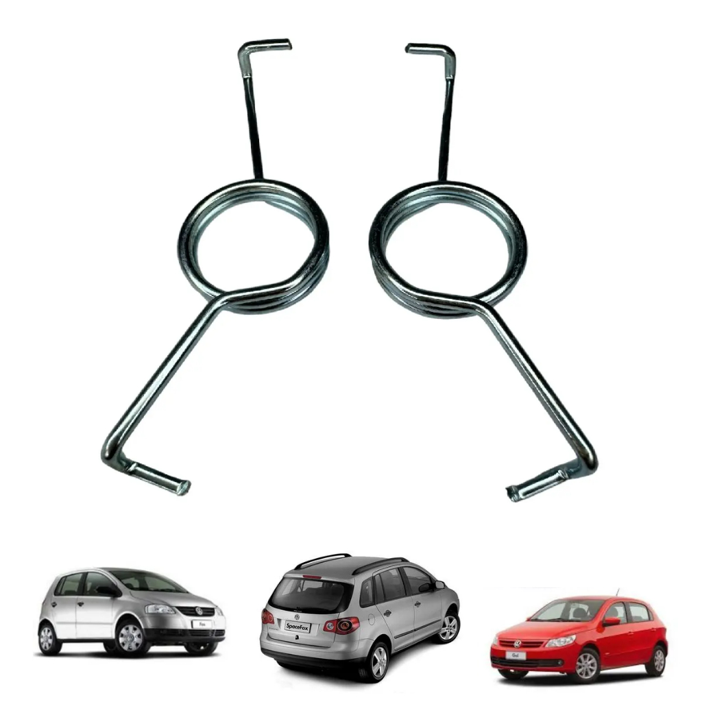 Par Molas Pinça Freio Traseiro Golf Polo Master Kit 2pcs