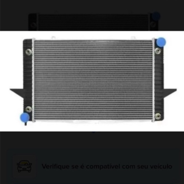 RADIADOR VOLVO- 850 2.3/2.5 / S70 2.5 / V70 2.3 GASOLINA C/S/AR C/TA 1993 a 2000 BRASADO