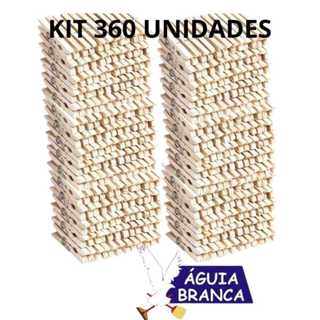 360 Prendedores de madeira ÁGUIA BRANCA tamanho tradicional ENVIO IMEDIATAMENTE em Oferta na Shopee