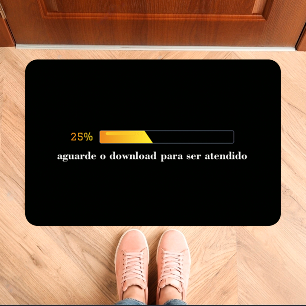 Tapete de Porta Para Entrada Antiderrapante Download (tap 325)
