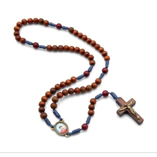 Terço Pulseira Carlos Acutis em Madeira em Oferta na Shopee